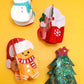 CHRISTMAS TREE SANTA SNOWMAN HAIR CLAW CLIPS | 40H939