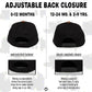 Flat Brim Trucker Hat - Dude - Black/Faux Leather