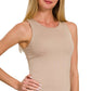 `Premium Rayon Double Layered Tank Top - Zenana
