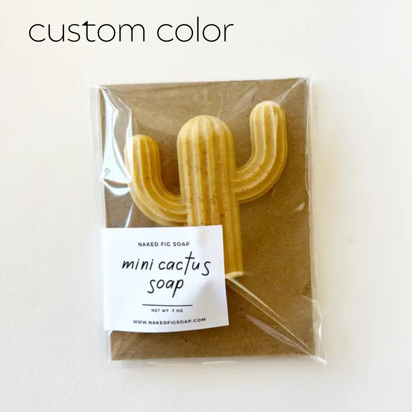 Mini Cactus Soap- Individual (single)
