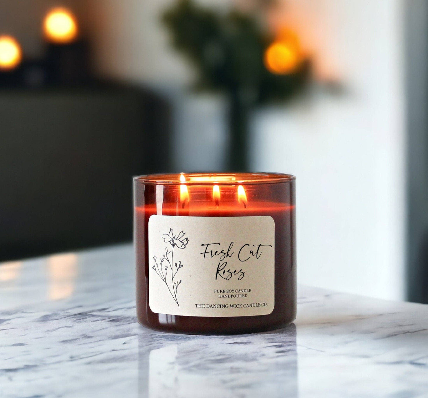 3 Wick Spring Tumbler Candle Faire - 17 oz Large Candle