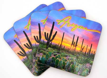 Coaster-AZ Saguaro Sunset