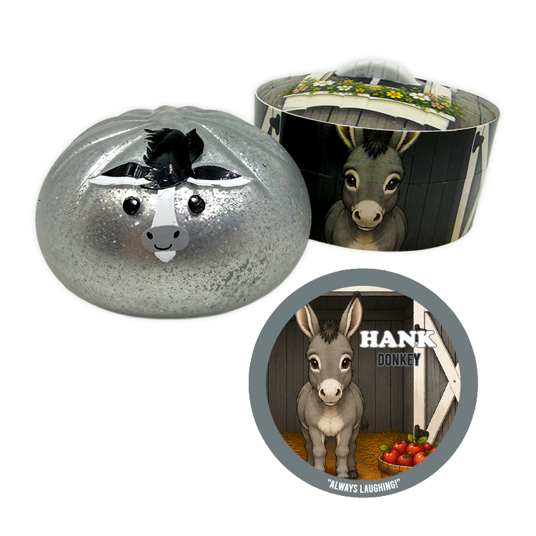 Fun Doh Farm Barnyard Squishy Dumpling Toy - 12/Display