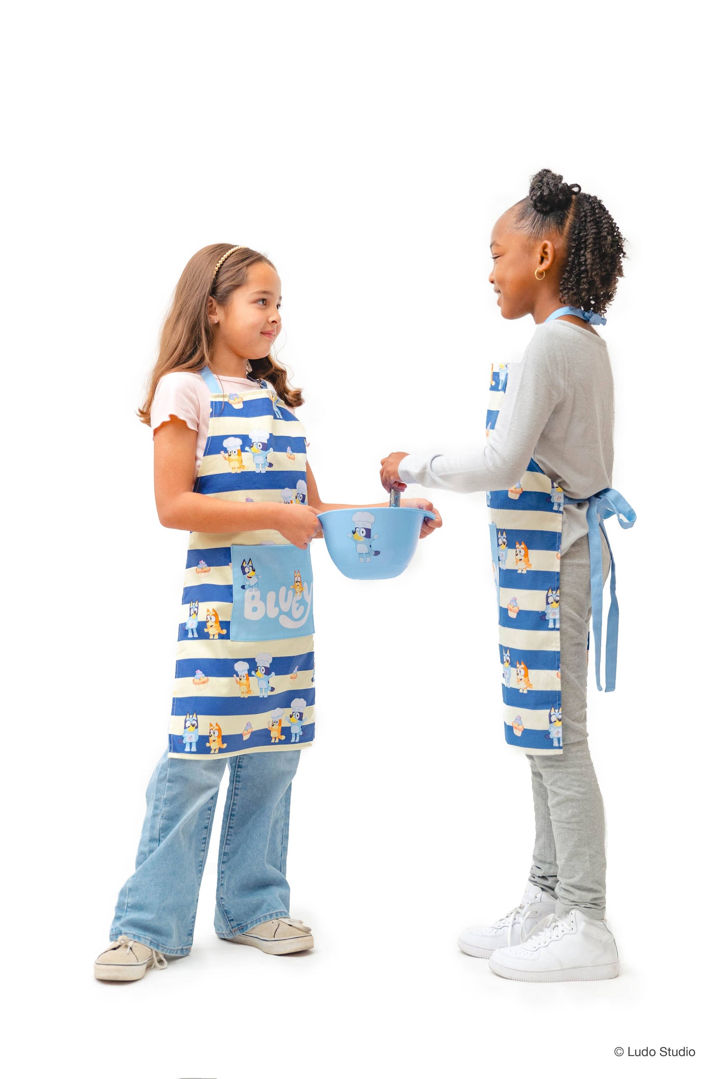BLUEY™ Adult & Youth Apron Set – Matching Family Aprons