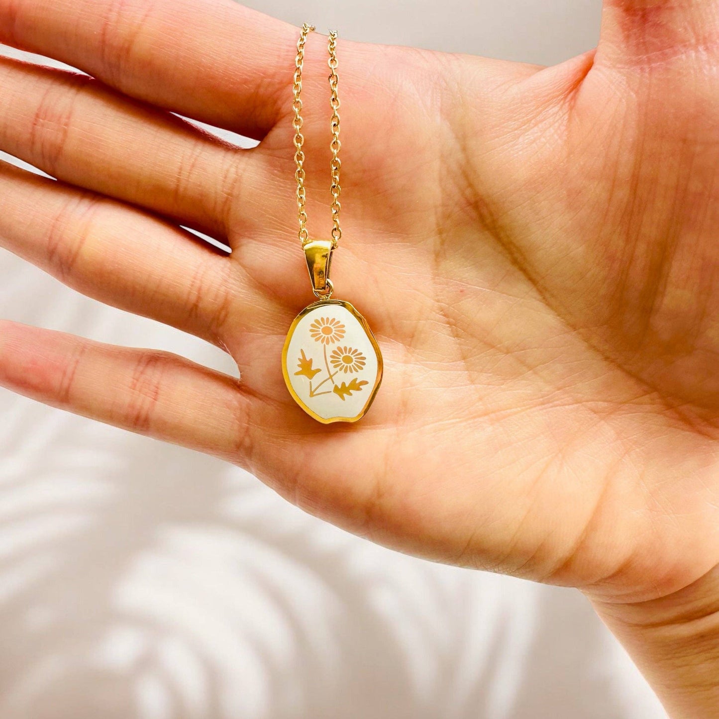Daisy Bliss - 18K Gold Plated, Waterproof Necklace