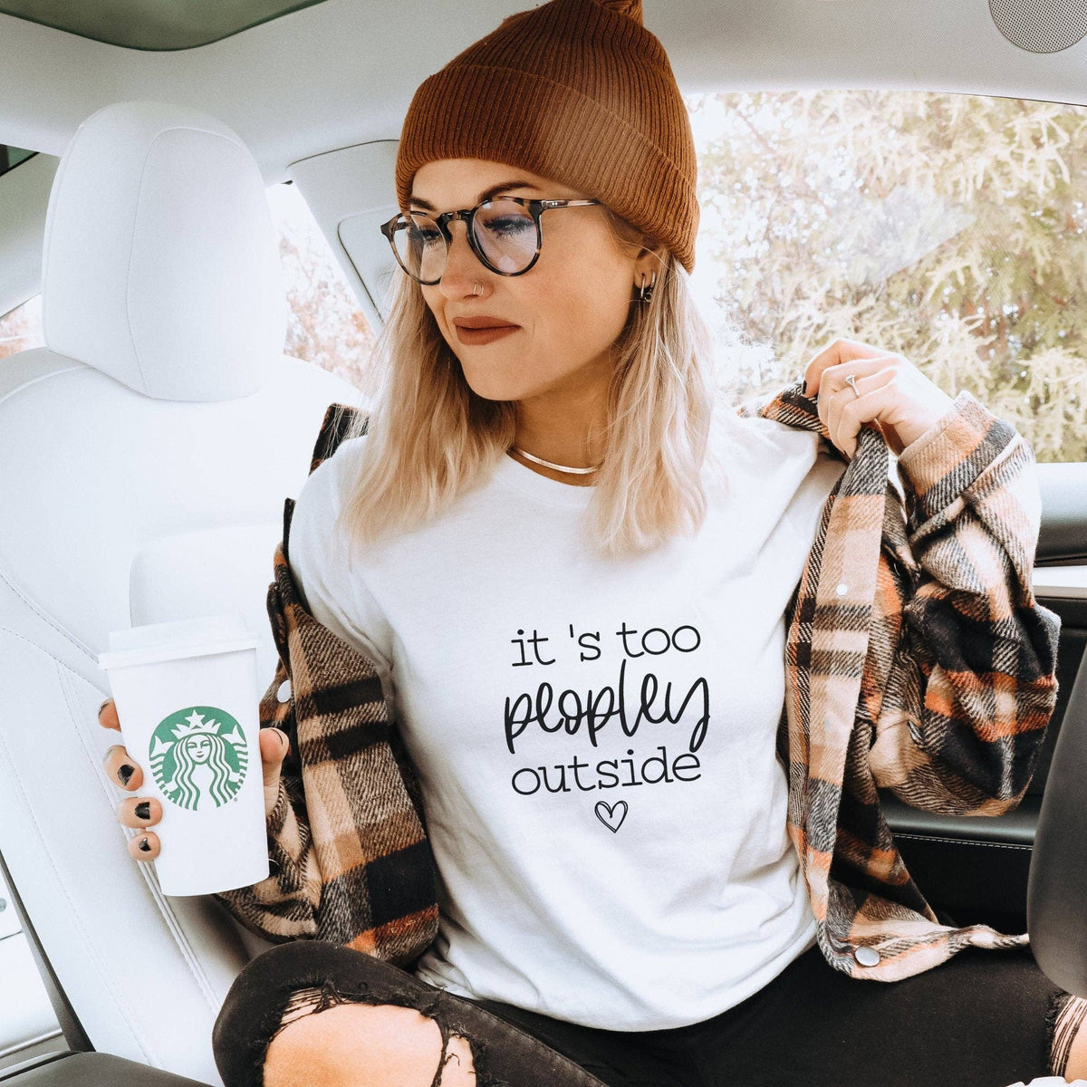 It's Too Peopley Outside T-Shirt