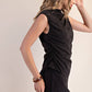 Mock Neck Sleeveless Top
