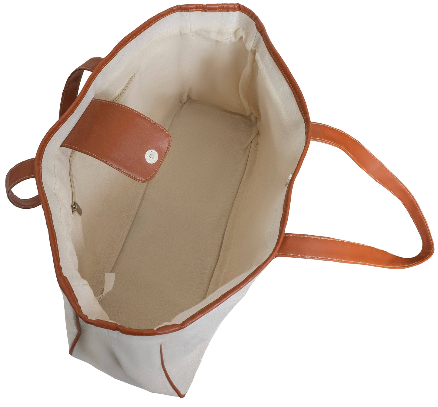 Magid Canvas Slogan Tote "BRIDE"