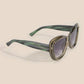 Large Cat Eye Sunglasses Set