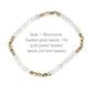 Divine Light Moonstone Selenite Quartz BYOB Bracelet Stack