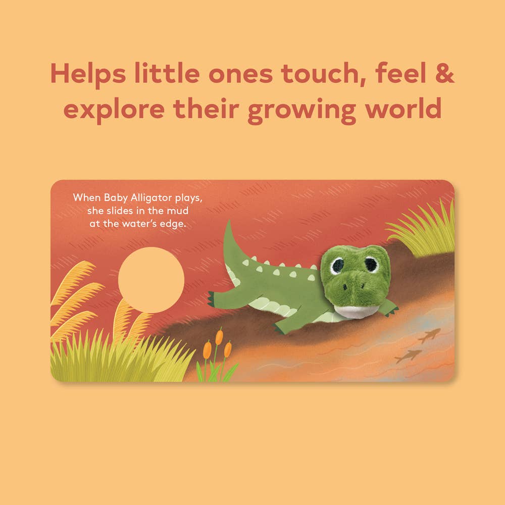 Baby Alligator: Finger Puppet Book