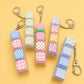 Printed Keyboard Fidget Stress Relief Keychain | 40KC205