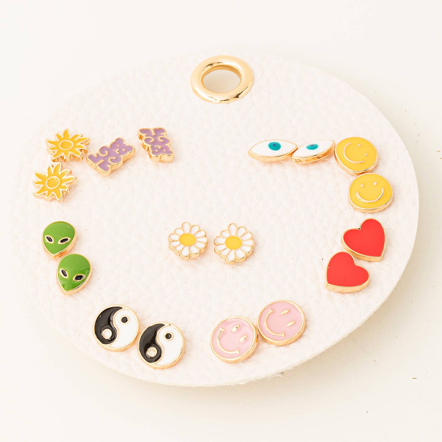 Assorted Cute Stud Earrings Set