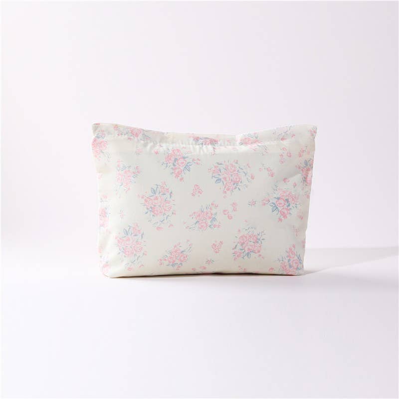 FLORAL COSMETIC MAKEUP POUCH BAG | 40P628