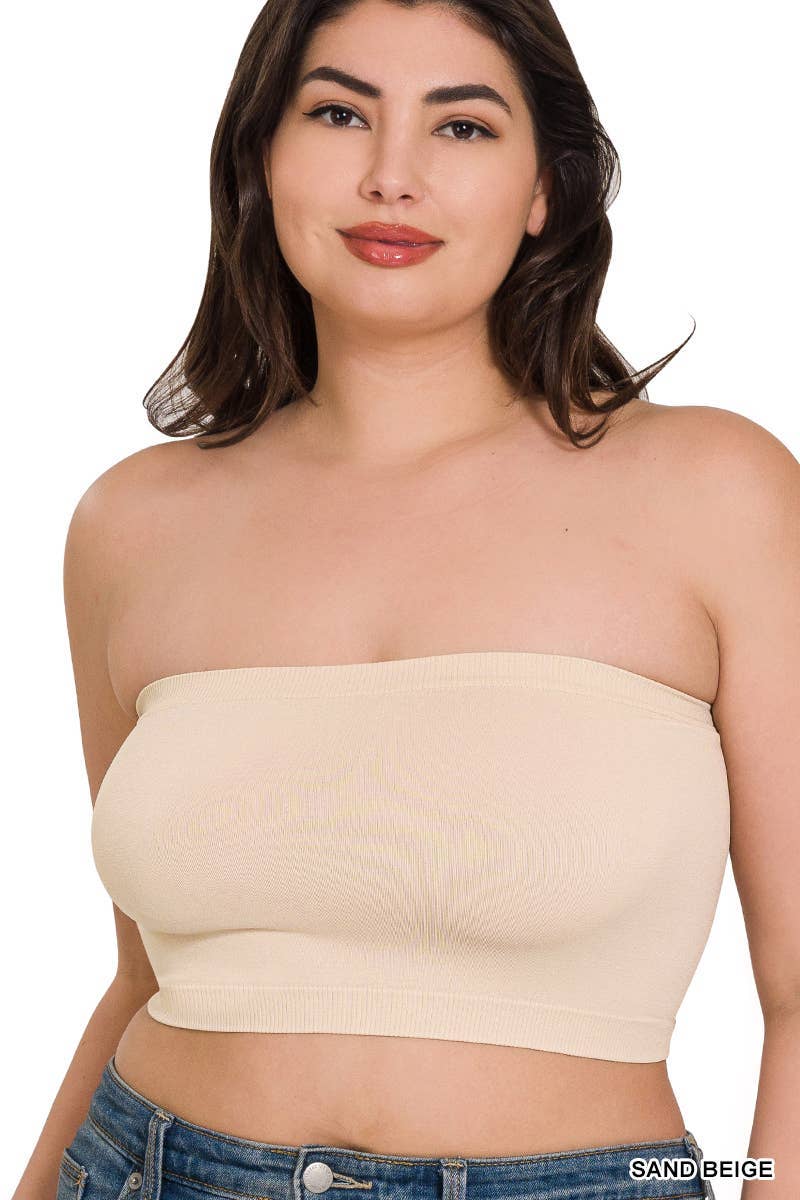 Plus Seamless 8 Inch Bandeau
