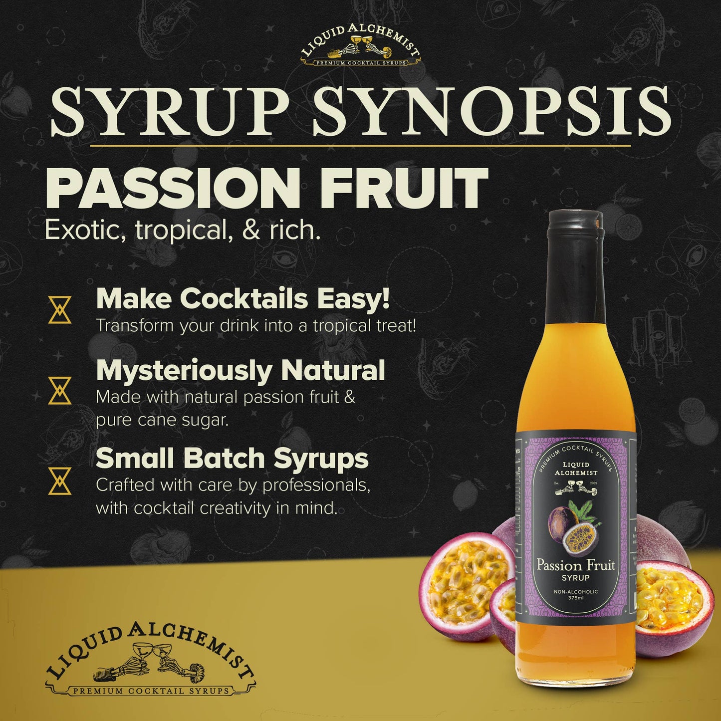 Passion Fruit Cocktail Syrup
