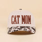 Cat Mom Two Tone Snapback Hat