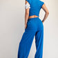 SET430037-Crossover Cotton Lycra Set