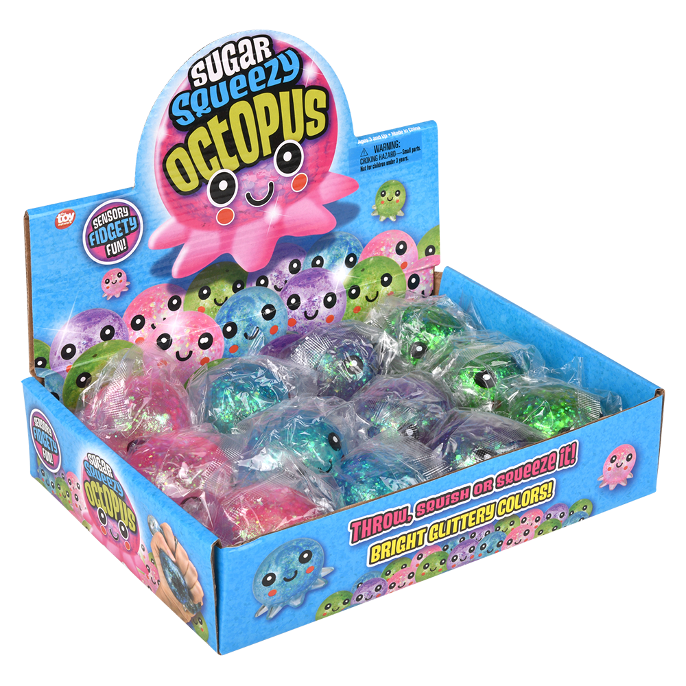 (T) 2.5" SQUEEZY SUGAR OCTOPUS