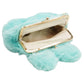 Bunny Rabbit Fuzzy Faux Fur Crossbody Bag