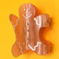 CHRISTMAS TREE SANTA SNOWMAN HAIR CLAW CLIPS | 40H939