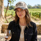 Mama Needs A Drink Two Tone Snapback Hat Zenana