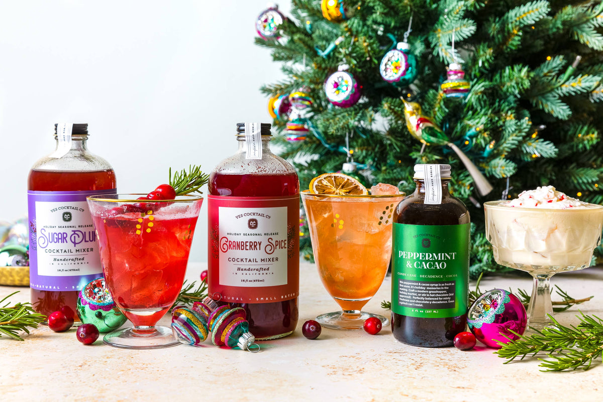 Holiday Seasonal : Cranberry Spice Cocktail Mixer