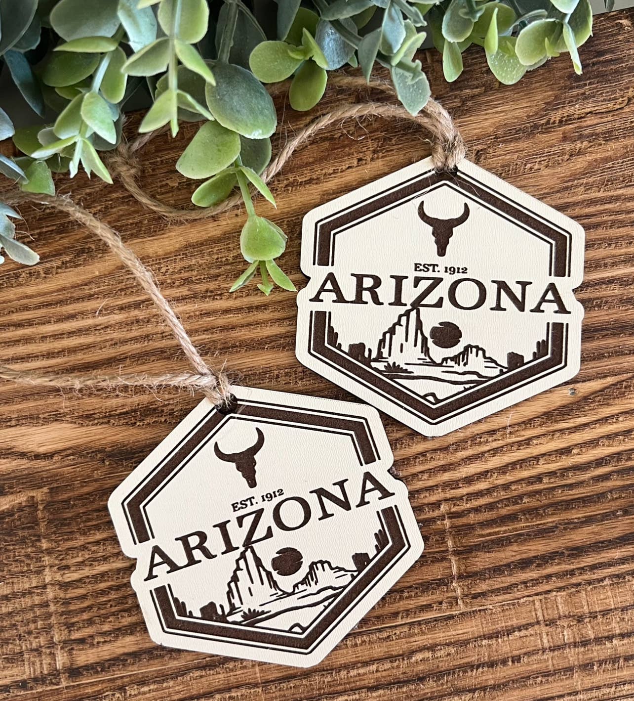 Arizona ornament, Arizona badge, Arizona memorabilia 