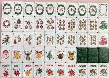 Christmas American Mahjong Tile Set | Holiday Edition | Pre-Order