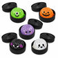 4" Halloween Glitter Jelly Dumpling - Black Steamer