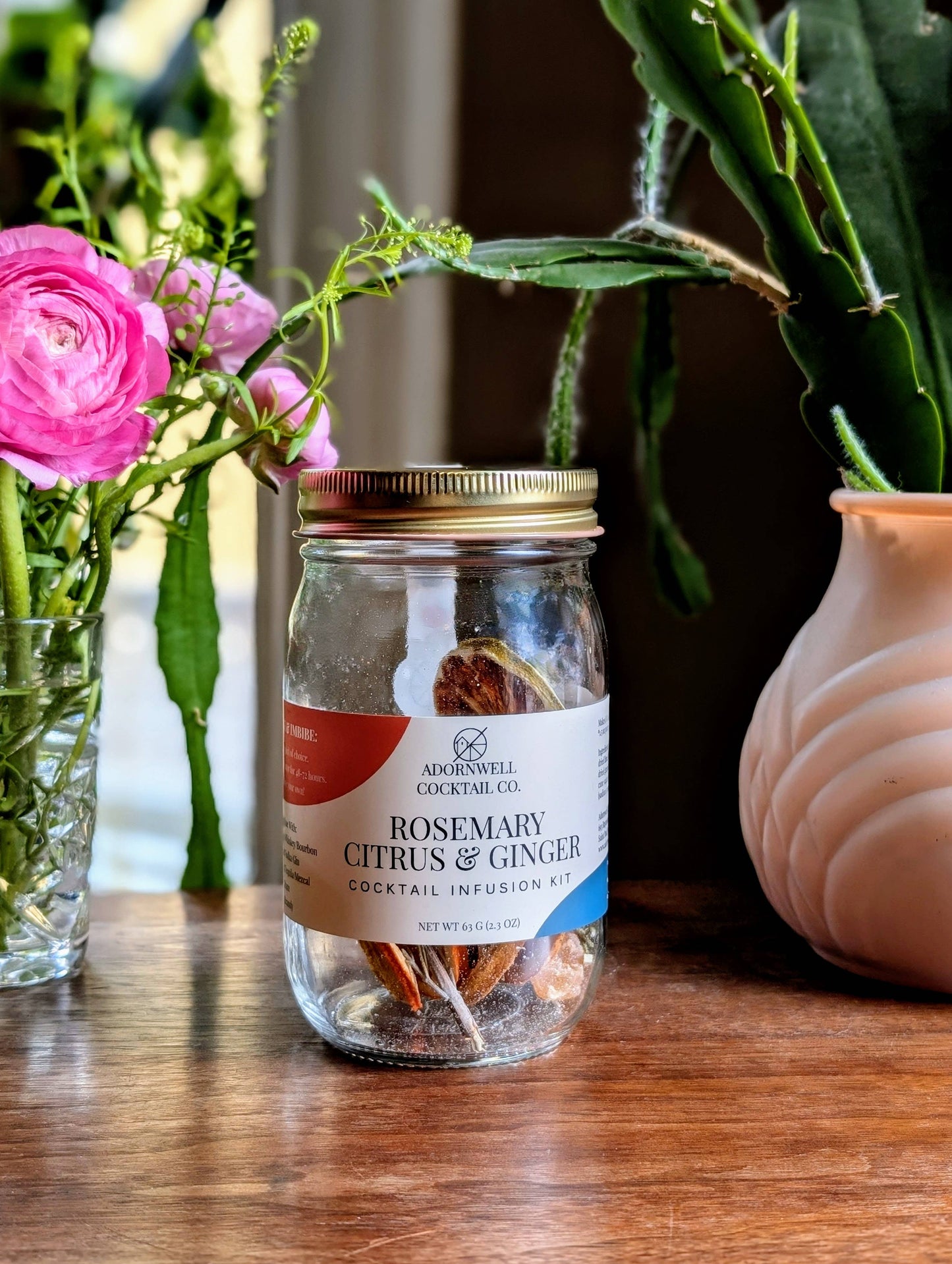 Rosemary Citrus & Ginger Cocktail Infusion Kit
