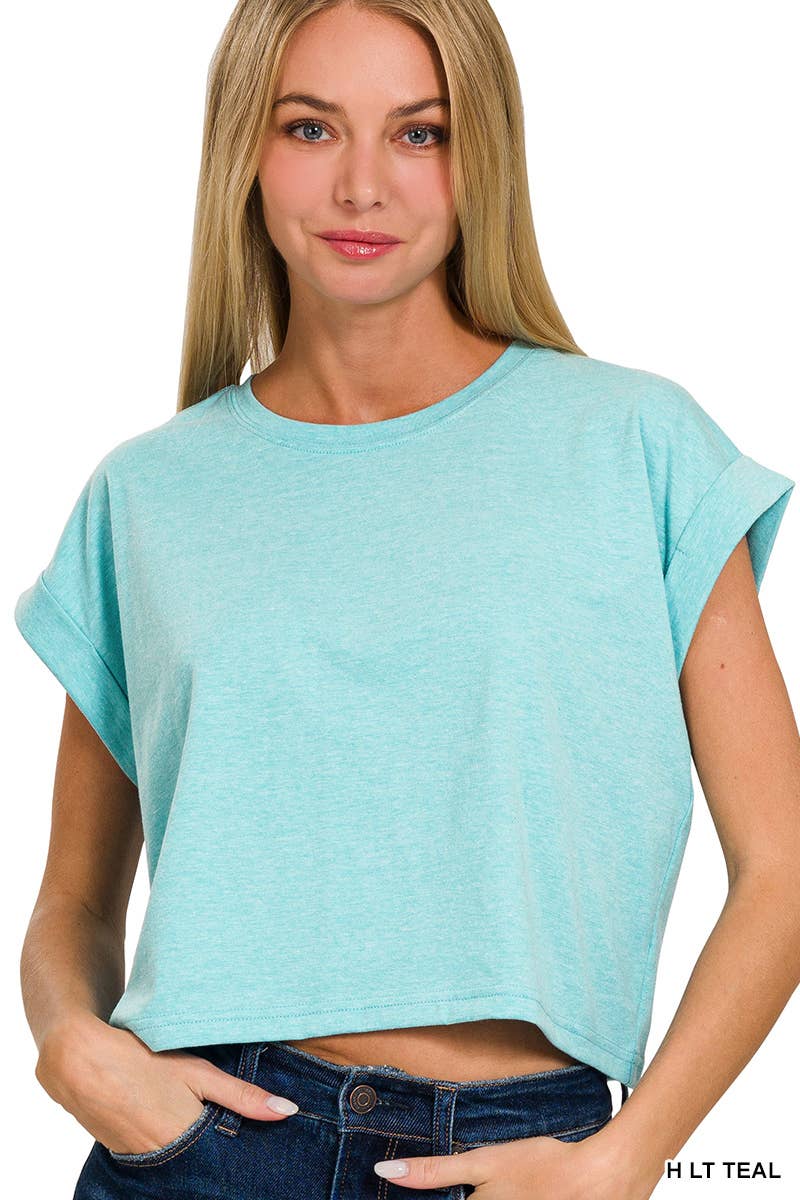 `".Cotton Short Sleeve Tee