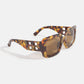 Chunky Square Frame Sunglasses
