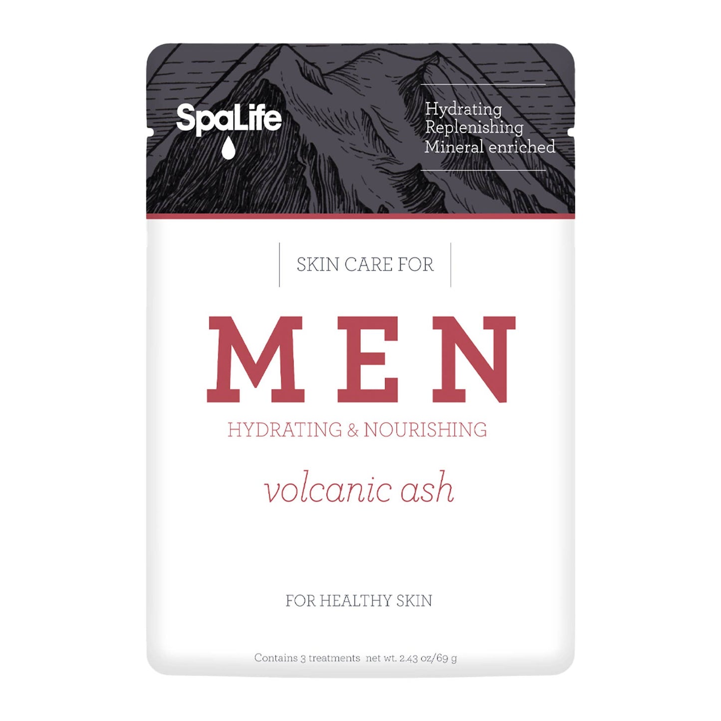 Father's Day Men's Volcanic Ash Hydrating Facial Mask