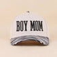 Boy Mom Two Tone Snapback Hat
