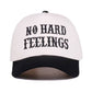 No Hard Feelings Two Tone Canvas Cotton Cap