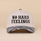 No Hard Feelings Two Tone Canvas Cotton Cap