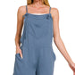SI-26568 Knot Strap Romper w/ pockets