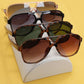 CLASSIC OVERSIZED FRAME SUNGLASSES PACK OF 12 | 40SG821