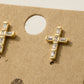 Mini Cross Stud Earrings
