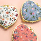 TRAVEL POCKET COMPACT HANDHELD FLORAL MIRROR | 40M103