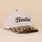 Besties'/I'm The Friend In Low Places two tone snapback hat