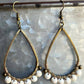 Cody Earrings White