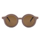 Kids Classic Round Lightweight Circle Children Sunglasses