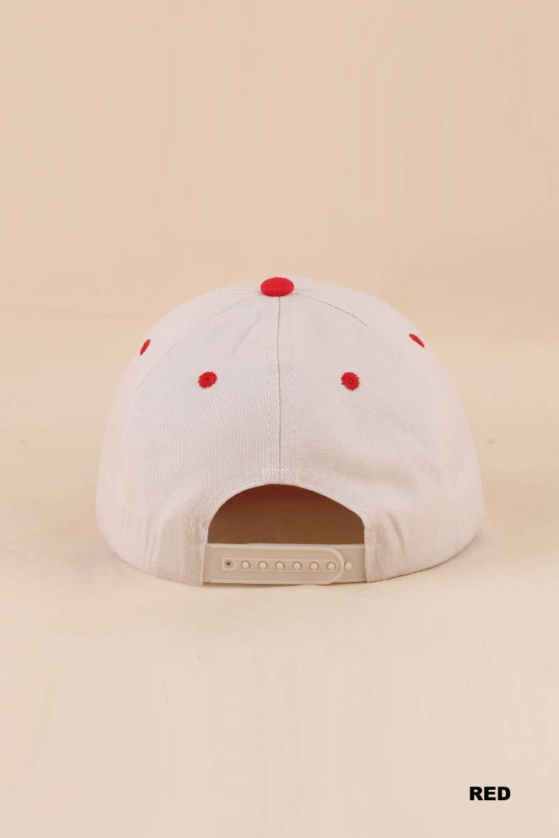 Girl Math Is Always The Answer Two Tone Snapback Hat Zenana Consgt.