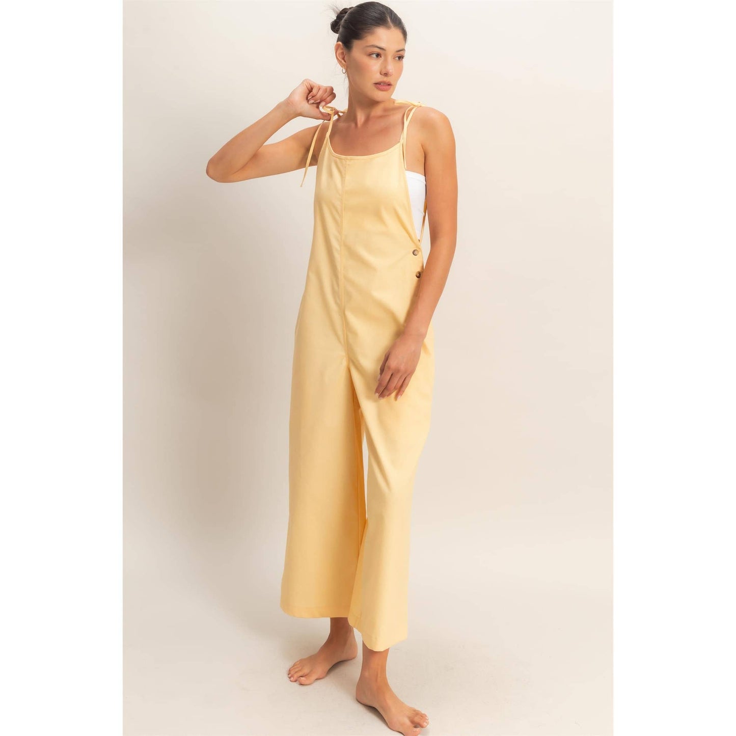 Adjustable Strap Jumpsuit