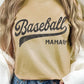 BASEBALL MAMA GRAPHIC TSHIRTS