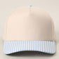 Small Gingham Check Two-Tone Trucker Hat