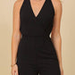 Cross Back Wide Leg Jumpsuit