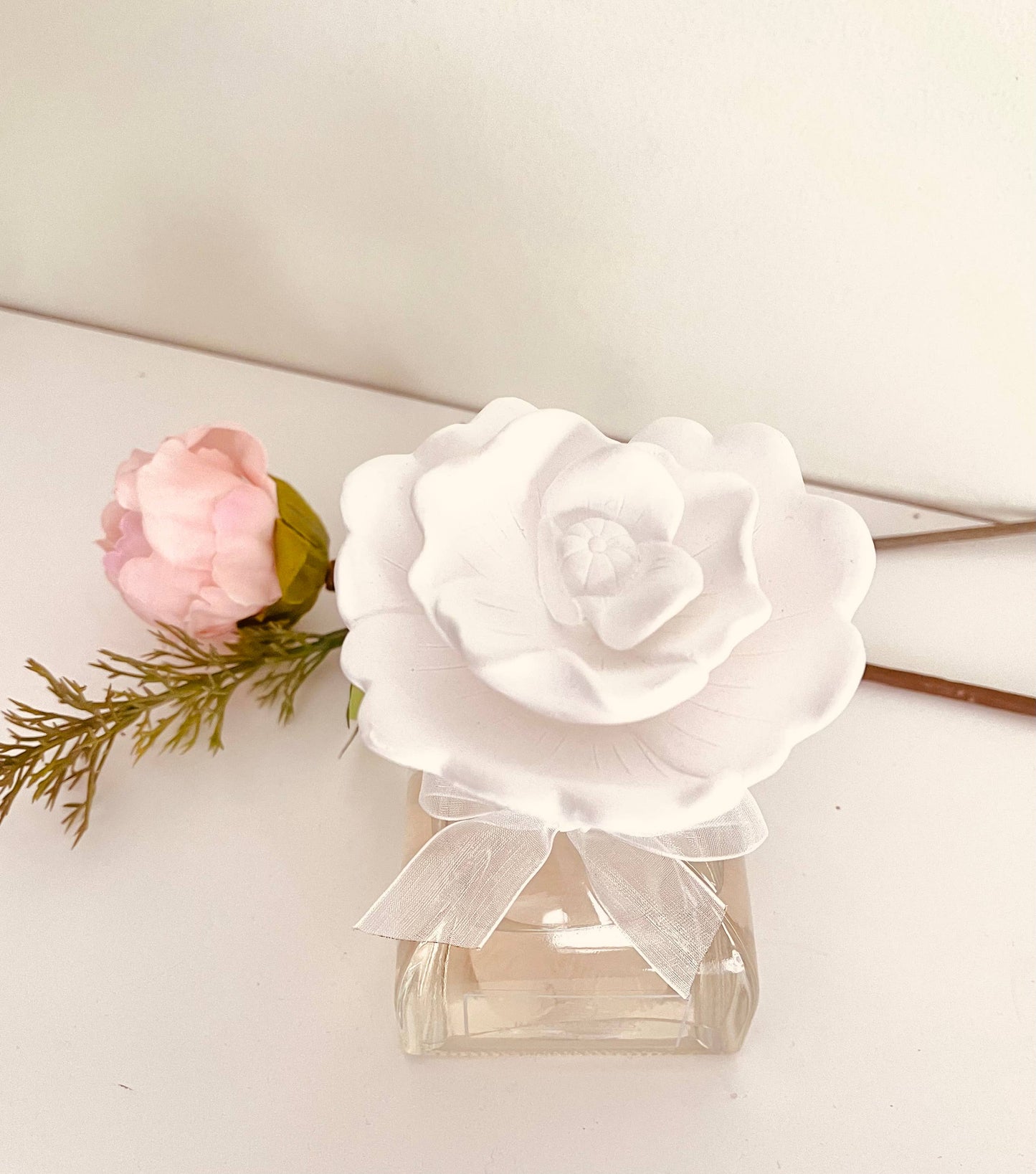 New (2025) Diffuser Sets Sunshine Ceramic set - Rose Petals